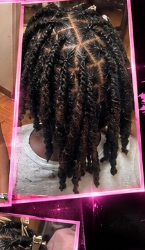 Loc hairstyle